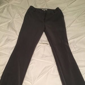 Gray business slacks